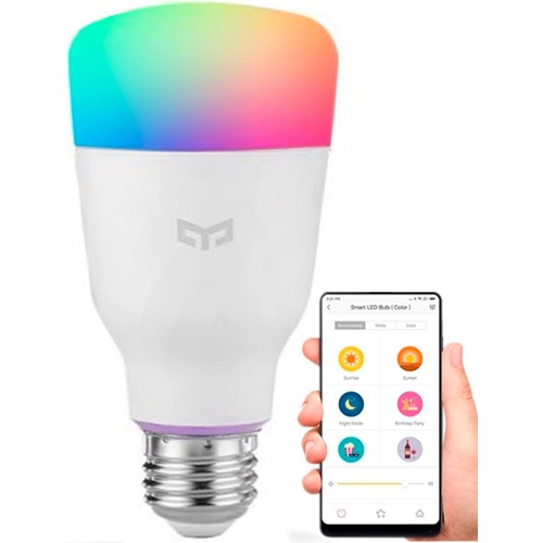 Умная лампа Yeelight LED Smart Bulb 1S RGB (YLDP13YL) - фото2
