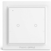 Беспроводной выключатель Aqara & OPPLE Wireless Scene Switch (WXCJKG11LM) 2 клавиши - фото