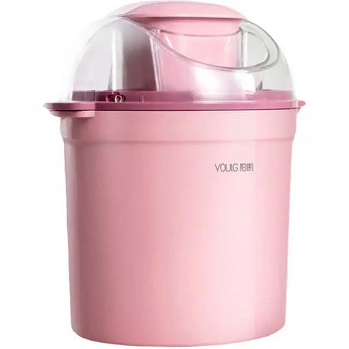 Мороженица YOULG Ice Cream Machine IE2001-3C  (Розовый)