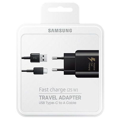 Зарядное устройство для быстрой зарядки Samsung EP-TA300CBEGRU (Черное) - фото5