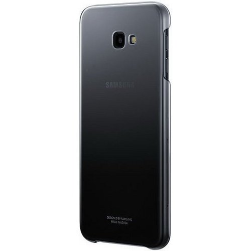 Чехол для Samsung Galaxy J4+ (2018) накладка (бампер) Gradation Cover (Черный)