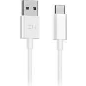 USB кабель Xiaomi ZMI Type-C для зарядки и синхронизации, 5A, 1,0 метр (AL705) Белый - фото